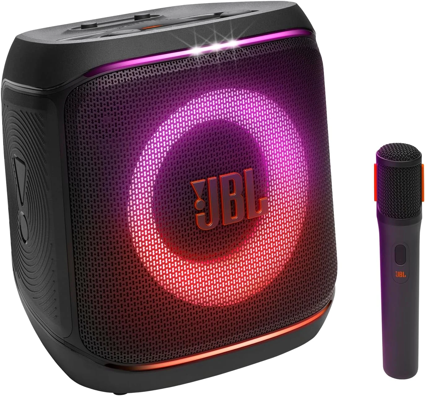 JBL PartyBox Encore 2, enceinte Bluetooth 100 W avec microphone sans fil (Noir)