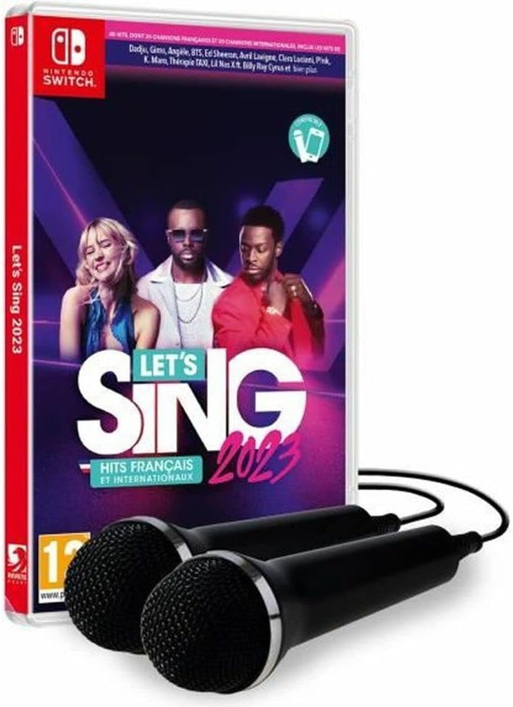 Let’s Sing 2023 – 2 Mics Pack, Nintendo Switch