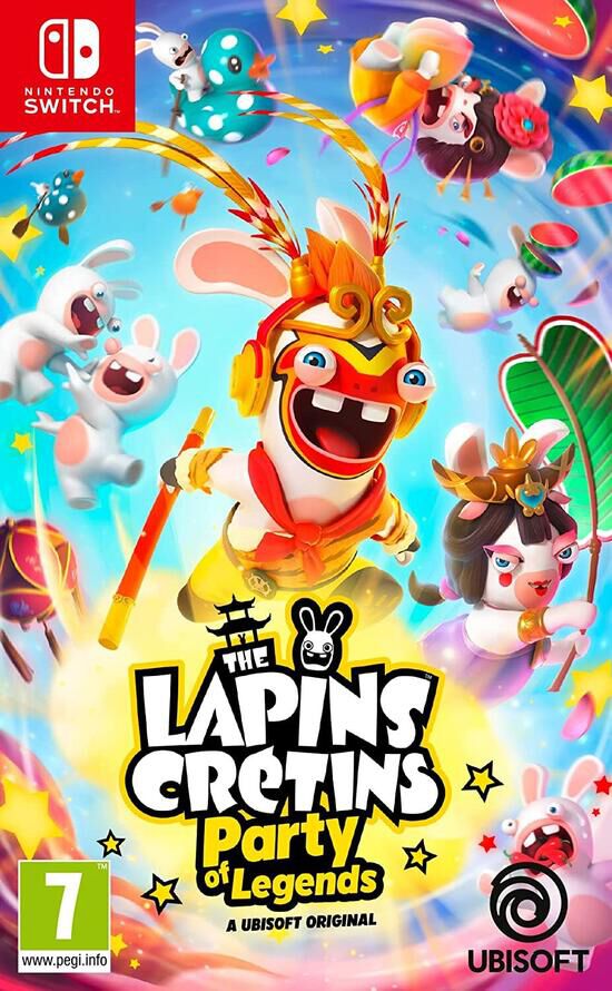 LES LAPINS CRETINS, PARTY OF LEGENDS, Nintendo Switch