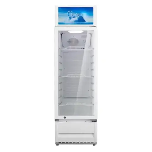 REFROIDISSEUR VITRE MIDEA / BLANC / 211LT