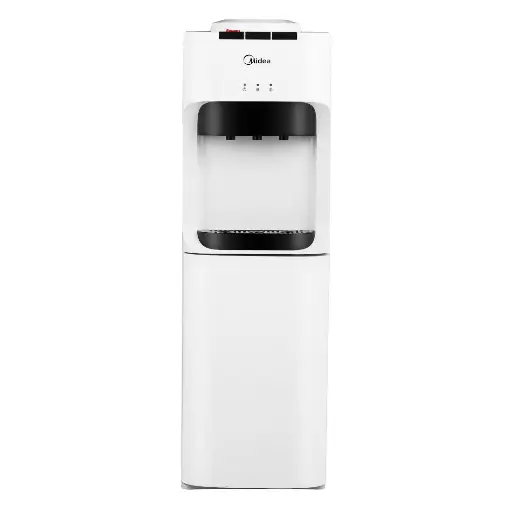 DISTRIBUTEUR D'EAU MIDEA / BLANC/ EAU CHAUDE-TIEDE-FROIDE/AVEC ARMOIRE SPACIEUX DE 20LT