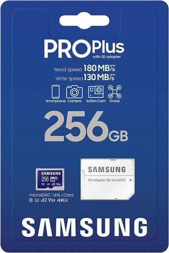 Samsung Carte Mémoire MicroSDXC, Pro Plus