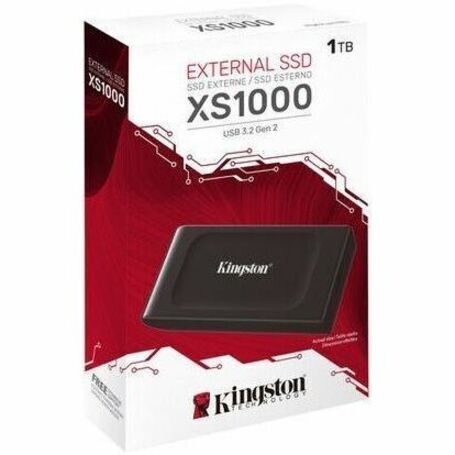 Kingston XS1000 1TB SSD - Disque SSD Externe - USB 3.2 Gen 2 - Portable SSD