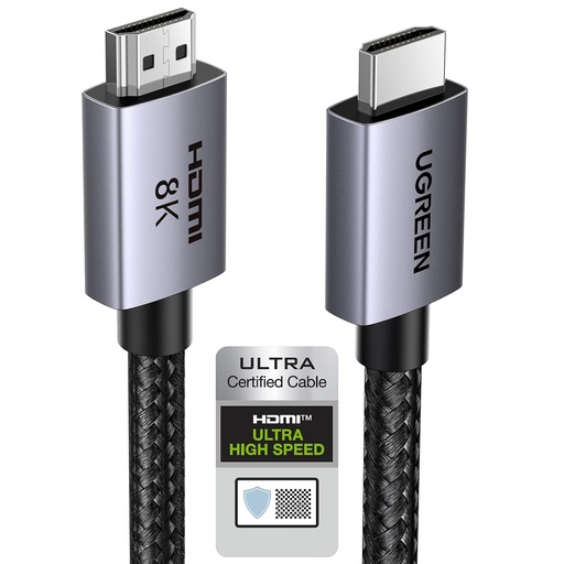 UGREEN 80405, câble HDMI 2.1 48 Gbit/s, 8K 60 Hz, 5 m