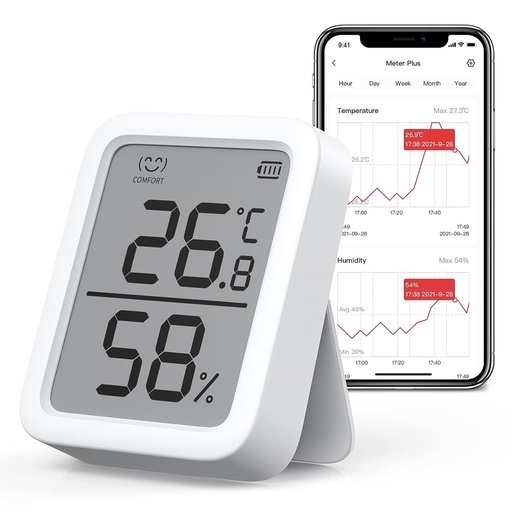 SwitchBot Thermomètre Hygromètre connecté 