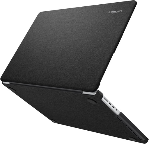 [ACS04211] Spigen Urban Fit Coque Compatible avec Macbook Pro 16 Pouces 2023 2021, M3 Pro / M3 Max (2023) / M2 Pro / M2 Max / M1 Pro / M1 Max - Noir