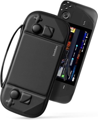 tomtoc, sac de transport pour Steam Deck et accessoires (Noir)
