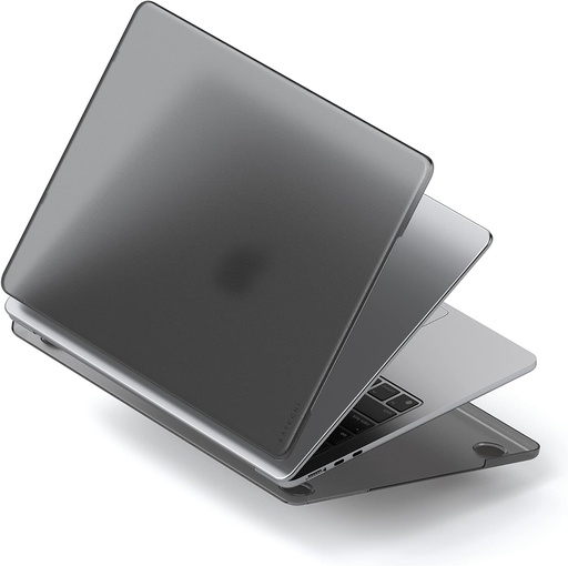 Satechi Eco-HardShell, coque pour MacBook Air 13,6 pouces M2 A2681 (Gris foncé)
