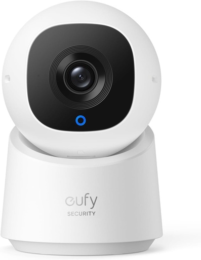 [C220] eufy Security Caméra intérieure C220, caméra de Surveillance avec résolution 2K, Rotation 360° et Inclinaison