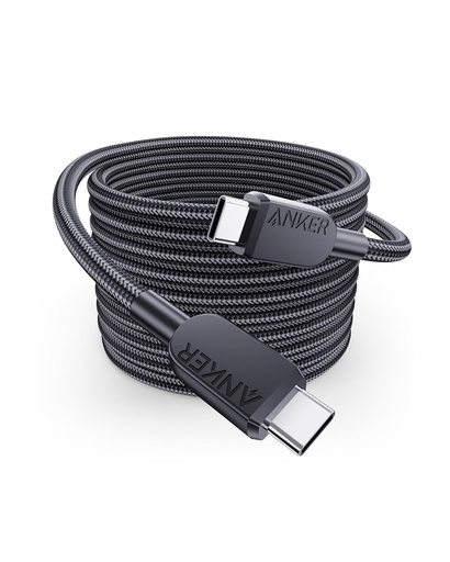 Anker cable USB C vers USB C, 240 W câble de charge Type-C (3m)