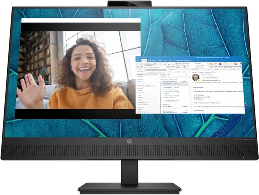  HP M27m moniteur  27 pouces FHD-IPS-contraste 1000:1-75 Hz-5ms-16:9-99 % sRGB-1920 x 1080-HDMI 1.4-DisplayPort 1.2-USB-C - Haut-parleurs