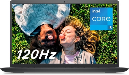 Dell Inspiron 15 3520 Ordinateur Portable 15.6 pouces FHD-120 Hz- Intel Core i5 1235U-Intel Iris XE-16Go RAM-512 Go SSD-Windows 11 Home-Clavier AZERTY