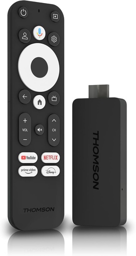 Thomson Streaming Stick 140, 4K UHD, Google TV