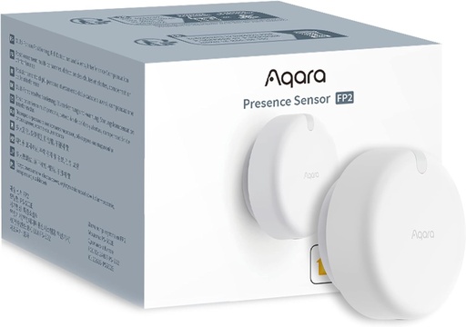 Aqara Détecteur de Présence FP2 Compatible avec HomeKit, Alexa, Google Assistant