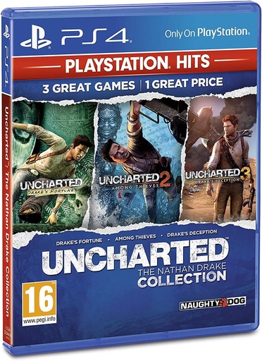 Uncharted : The Nathan Drake Collection HITS