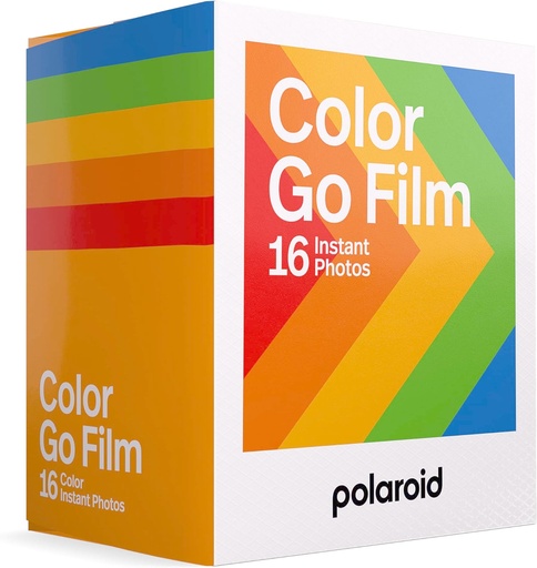 Polaroid film Couleur pour Polaroid GO et Polaroid GO Génération 2Go -(Pack de 2)