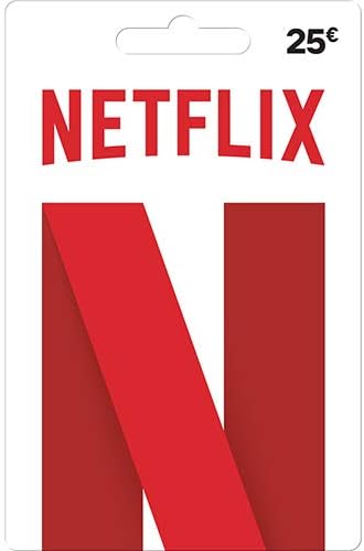 Netflix Carte cadeau 25€