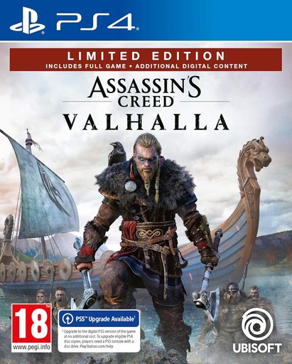 Assassin's Creed Valhalla - Edition Limité Version PS5 incluse