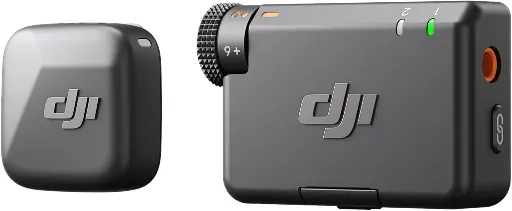 DJI Mic Mini (1 TX + 1 RX), Ultra- léger, Audio de Haute qualité, Micro Cravate sans Fil pour caméra, iPhone et Android