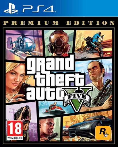 GTA V - Édition Premium, PS4