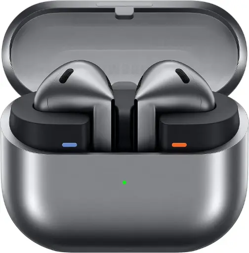 Samsung Galaxy Buds3, Écouteurs sans Fil, Réduction Active de Bruit, Audio 360, Galaxy AI( Argent)