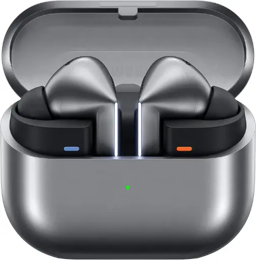 Samsung Galaxy Buds3 Pro Écouteurs sans Fil, Réduction Active de Bruit , Audio 360, Galaxy AI Argent