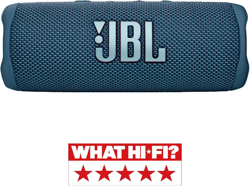 JBL Flip 6 – Enceinte Bluetooth portable et étanche à l'eau et à la poussière, haut-parleur haute fréquence pour des basses profondes, 12 heures d'autonomie