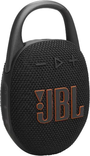 JBL Clip 5, Enceinte Bluetooth ultra-portable, son JBL Pro, 12 heures d'autonomie, fonction Playtime Boost, résistante à l'eau et à la poussière 