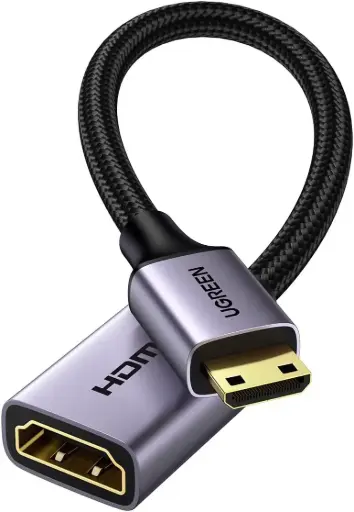 UGREEN, adaptateur Mini-HDMI mâle vers HDMI femelle, 4K 60 Hz