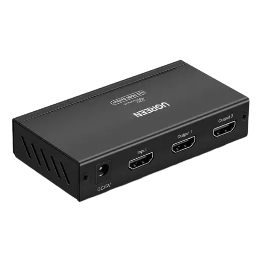 [40201] UGreen CM619 HDMI1.4 Splitter 1x2 Port - UHD 4K x 2K - Noir