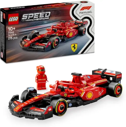 LEGO 77242 Speed Champions Voiture F1 Ferrari SF-24 - Jeu de Construction avec véhicule de Course
