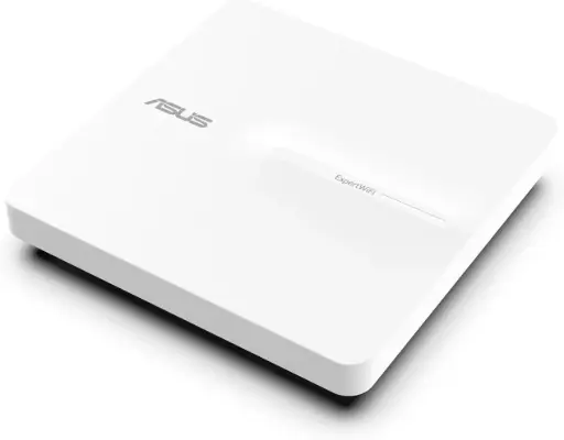 ASUS ExpertWiFi EBA63 (AX3000) - Point d'accès WiFi 6 Bi-Bande - PoE, supporte jusqu'à 5 SSID et VLAN, réseau Auto-défini, Compatible Aimesh (Boite ouverte)