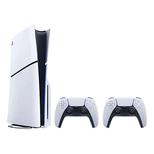 Console PlayStation 5 ,PS5 Slim avec 2 Manettes Sans Fil DualSense ( Standard)