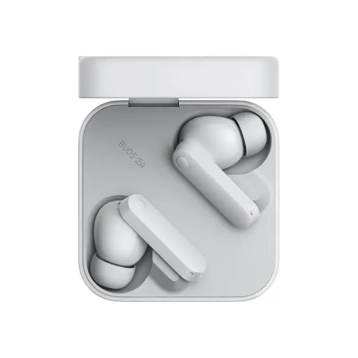 CMF Buds 2a, écouteurs Bluetooth 5.4 avec ANC, autonomie 35,5 h (Gris clair)