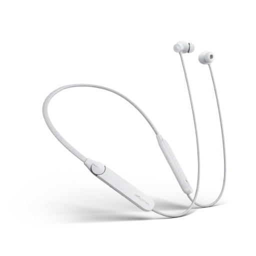 CMF Neckband Pro, écouteurs tour de cou Bluetooth avec ANC, autonomie 37 h (Gris clair)