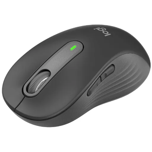 Logitech Signature M650 L Left, souris sans fil gaucher 4 000 DPI (Graphite)