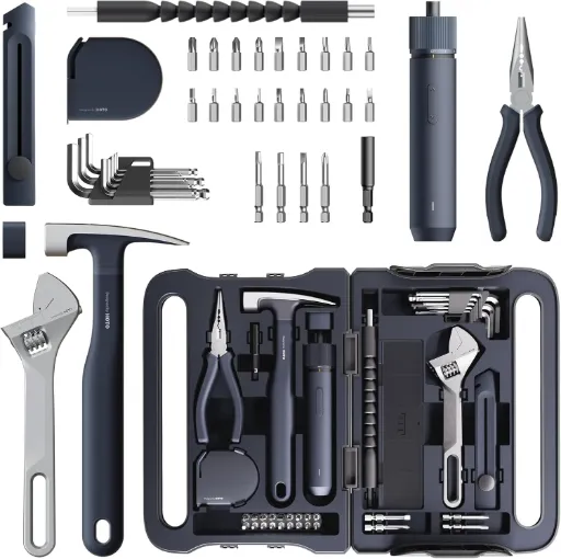 HOTO Kit d'outils 40 pièces - Malette outils complète