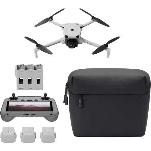 DJI Lito X1 Fly More combo (DJI RC 2), drone caméra 4K, Détection d’obstacles, capteur 1/1,3 pouce,  Transmission vidéo 15 km, 3 batteries