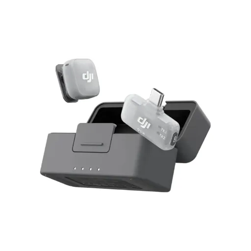 DJI Mic Mini 2, kit mobile 1 émetteur + récepteur + boîtier de charge