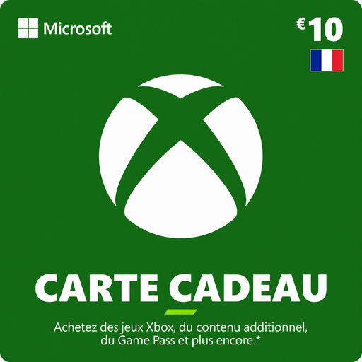 Carte Xbox 10 €