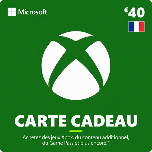 Carte Xbox 40 €
