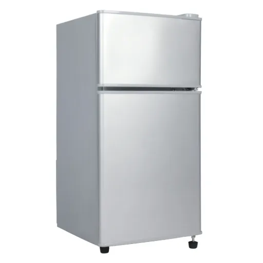 Nasco NASF2-100FL, réfrigérateur 2 portes 58 L net (Argent)