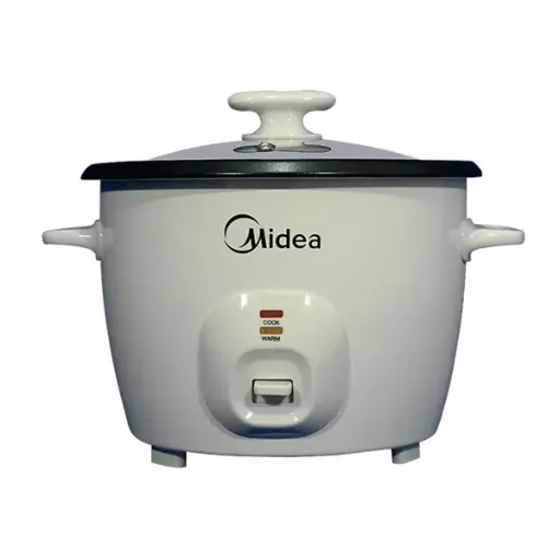 Midea MG-GP25B, cuiseur à riz 1,3 L (Blanc)
