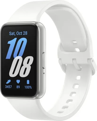 Samsung Galaxy Fit3, bracelet connecté 1,6″ AMOLED (Blanc)