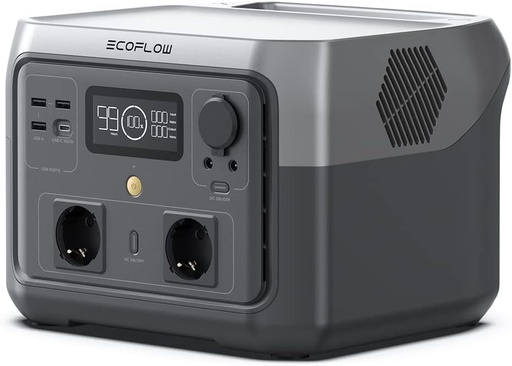 Station électrique portable ECOFLOW RIVER 2 MAX, 512 Wh charge rapide en 1 heure