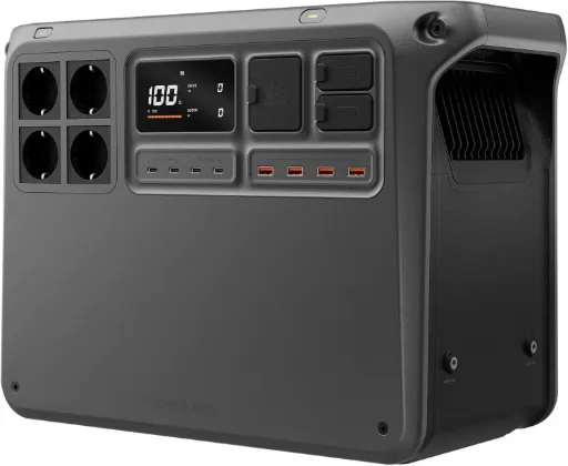 DJI Power 2000, station électrique portable 2 048 Wh (Batterie LFP), sortie stable de 3 000 W