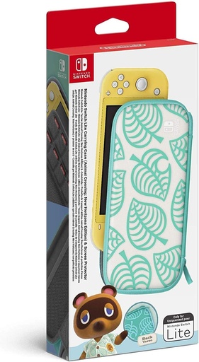 Étui De Transport Nintendo Switch Lite (Animal Crossing : New Horizons Edition)