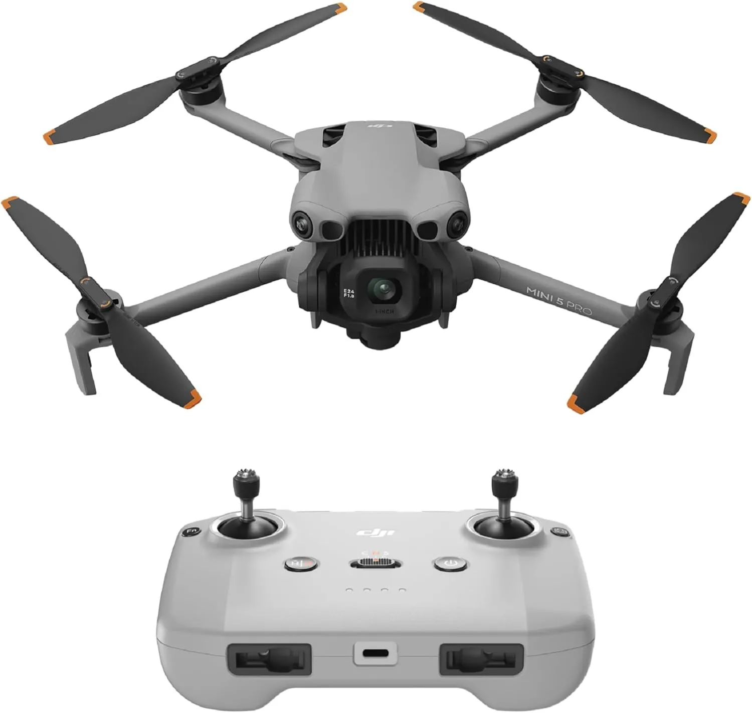 Drone DJI Mini 5 Pro avec radiocommande DJI RC-N3