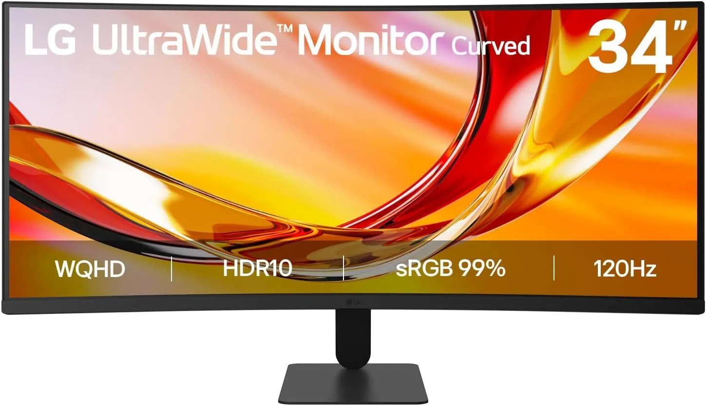 Moniteur incurvé LG UltraWide 34U601B-B