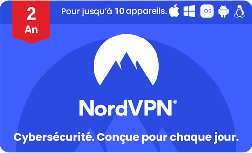 NordVPN Essentiel 2 ans